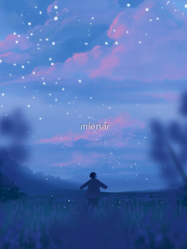 lavender fields and the bluest dawns by mienar