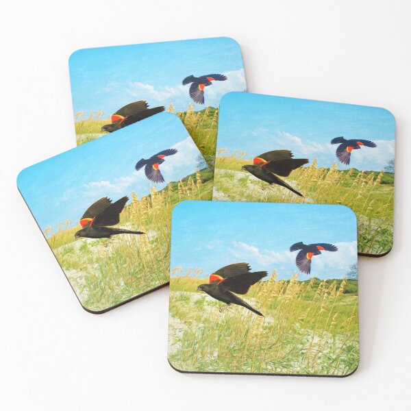 Item preview, Red-Winged Blackbirds designed and sold by FineArtography.