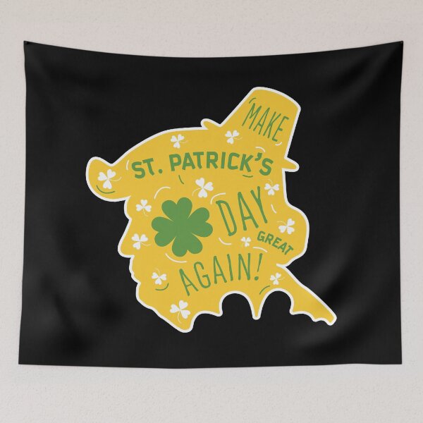 Item preview, Make ST. Patrick's Day Great Again Donald Trump Happy Saint Patrick's Day  designed and sold by aventi24.