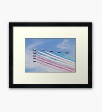 The Red Arrows at Airbourne Framed Print