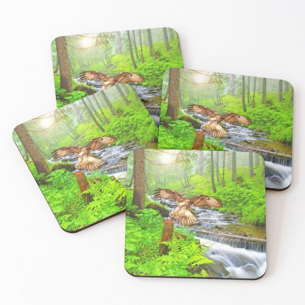 Item preview, Red Tailed Hawk Landing designed and sold by FineArtography.