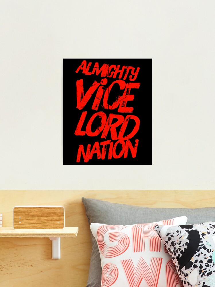 Almighty VL Nation 5 T-Shirt Vice Lords All is Well AVLN