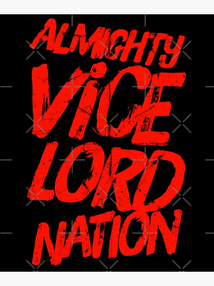 Vice Lords Avln Vl Vln All Is Well People Nation T-Shirt