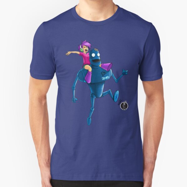 Stobot & V2.0 Slim Fit T-Shirt