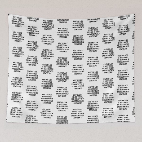 Item preview, Unsubstantiated Confidence designed and sold by KevinKlimaPhoto.