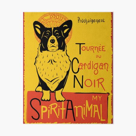 Item preview, Funny Cardigan Welsh Corgi Cute Dog Chat Noir Mashup Art Design designed and sold by GetHoppedWV.