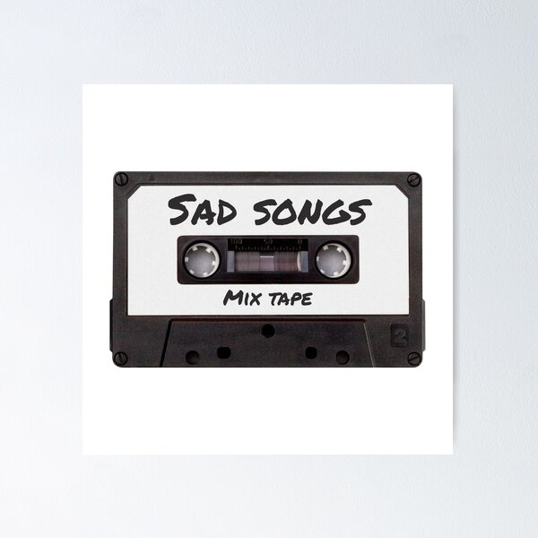 Item preview, Sad Songs Mix Tape designed and sold by KevinKlimaPhoto.