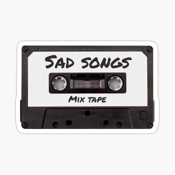 Aperçu de l'œuvre Sad Songs Mix Tape créée et vendue par KevinKlimaPhoto.