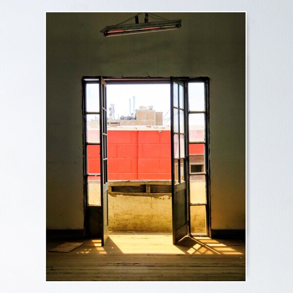 Item preview, Peruvian School Photo Colonial Building Architecture Window in Trujillo Peru by Adela Hurtado designed and sold by Adela Hurtado.