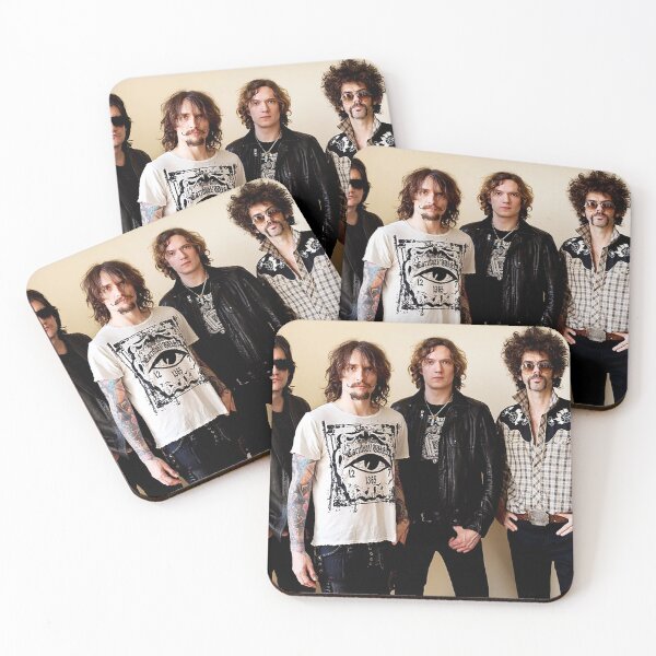 Item preview, diam The Darkness pad band ila3 tour 2020 designed and sold by Diampadilla.