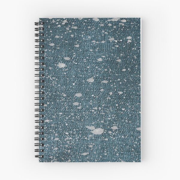 Item preview, Denim Texture with Paint Splatter designed and sold by Amy Olsen.