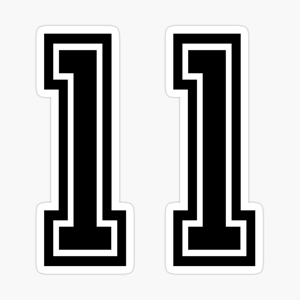 11 number jersey