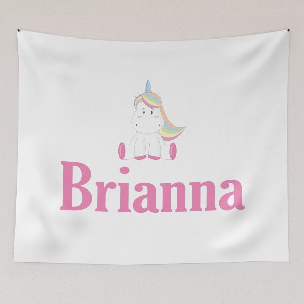 Item preview, Brianna Cute Unicorn My Name Is Brianna designed and sold by ProjectX23.