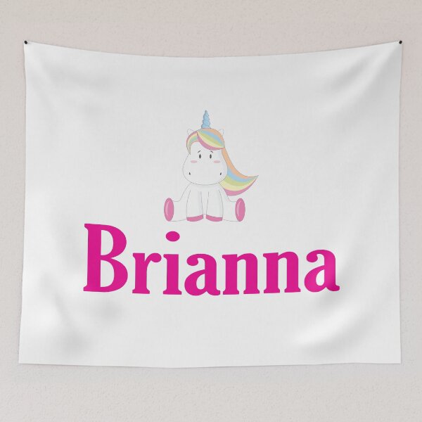 Item preview, Brianna Cute Unicorn My Name Is Brianna designed and sold by ProjectX23.