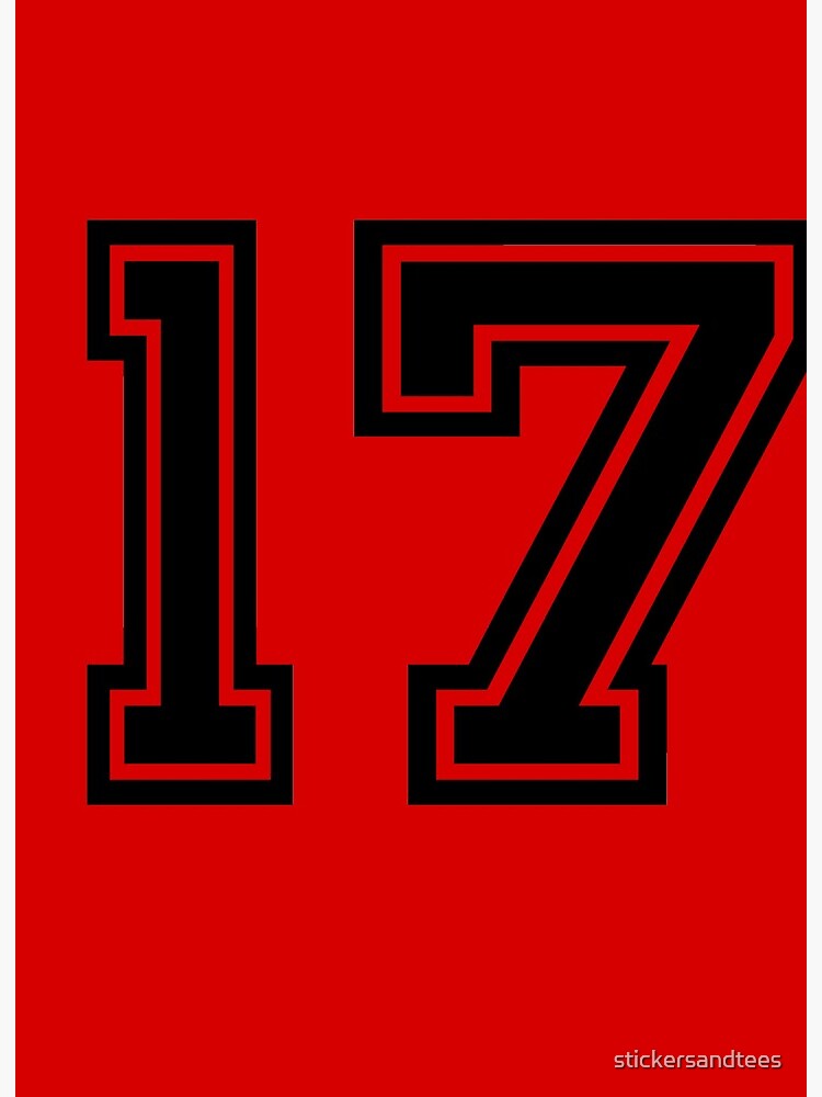 17 number jersey