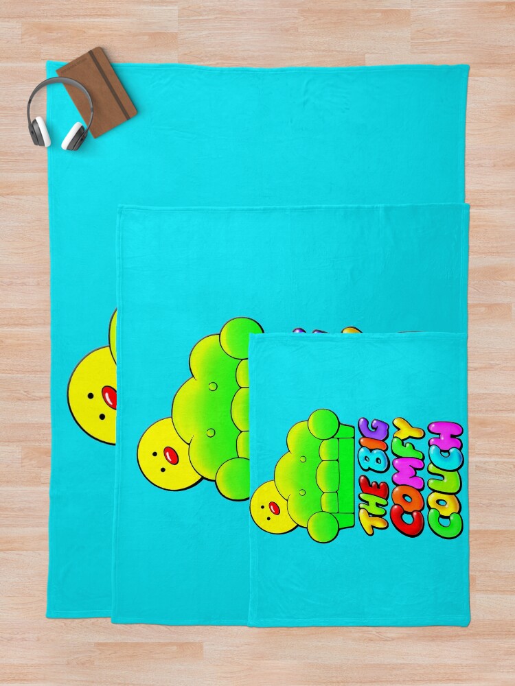 "The Big Comfy Couch" Throw Blanket for Sale by BMS320 Redbubble
