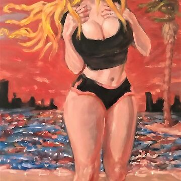Artwork thumbnail, BLUE JEAN BABY QUEEN w/o the blue jeans by RetinalKandy