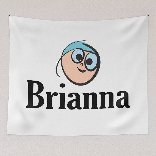 Item preview, Brianna Blue Hair Girl My Name Is Brianna designed and sold by ProjectX23.