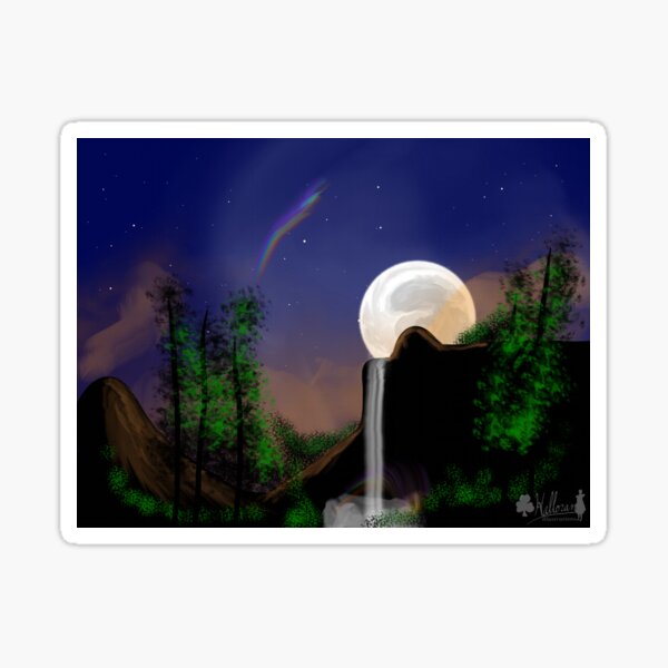 Moonrise Sticker