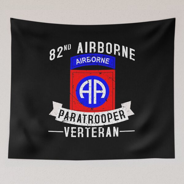 Item preview, 82nd Airborne Division Paratrooper Army Veteran designed and sold by Sinful Charm.