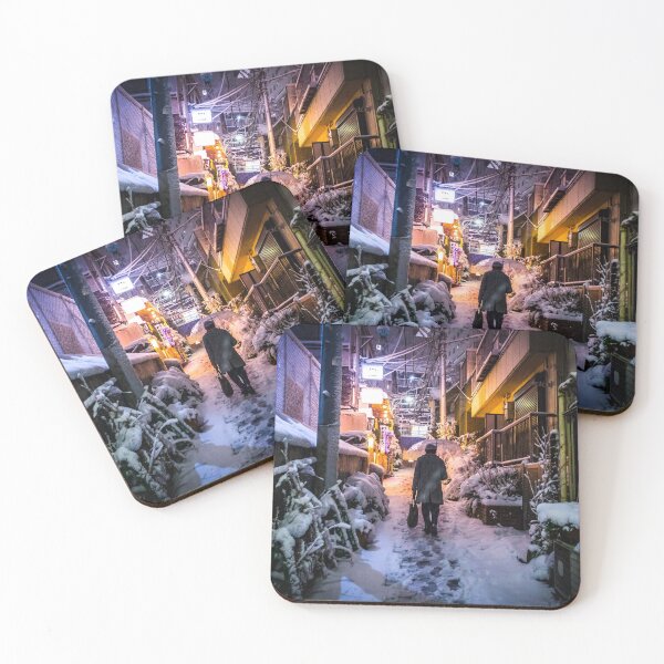 Item preview, Man - Snowy night designed and sold by Koukichi Takahashi.