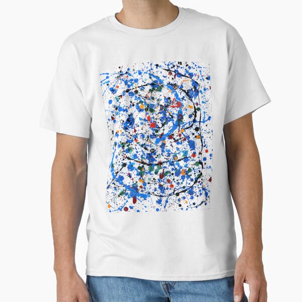 Item preview, Frénésie en bleu designed and sold by Rockett Graphics.