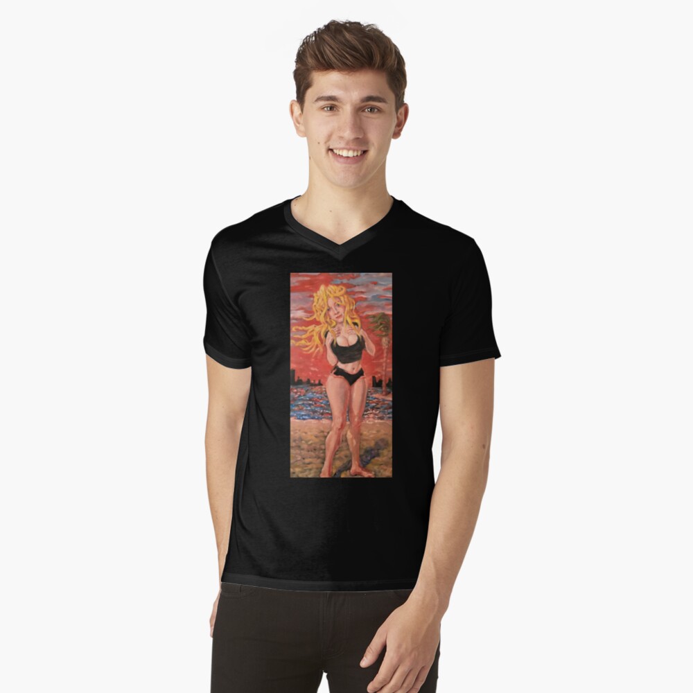 Item preview, V-Neck T-Shirt designed and sold by RetinalKandy.