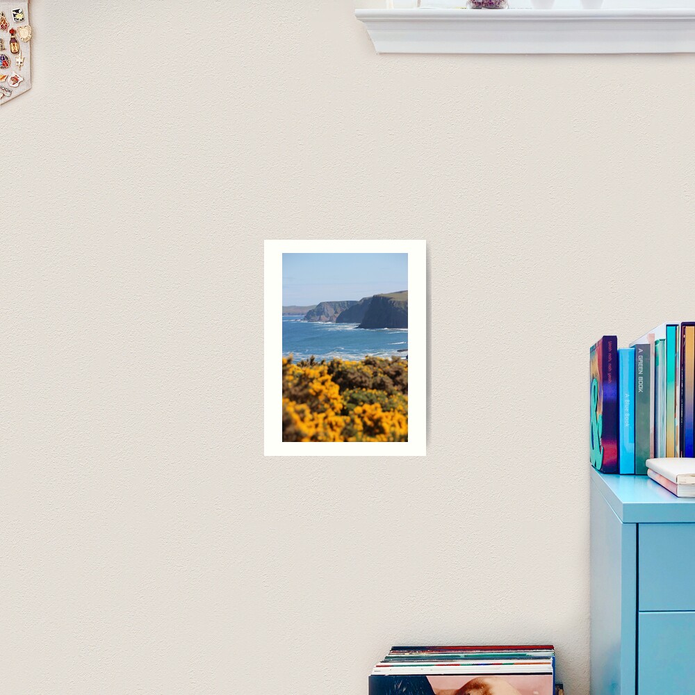 Springtime gorse Art Print