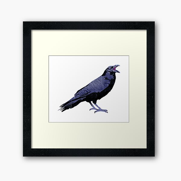 Raven - Laudea Martin Framed Art Print