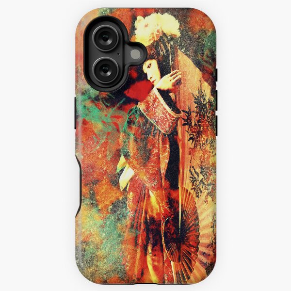 Item preview, Geisha Girl iphone cover designed and sold by Vanessa Barklay.