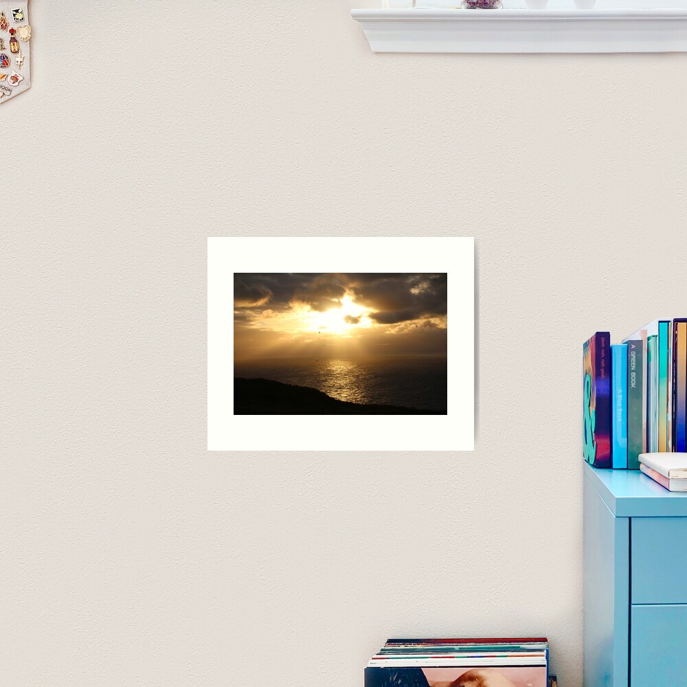 Troup sunset Art Print