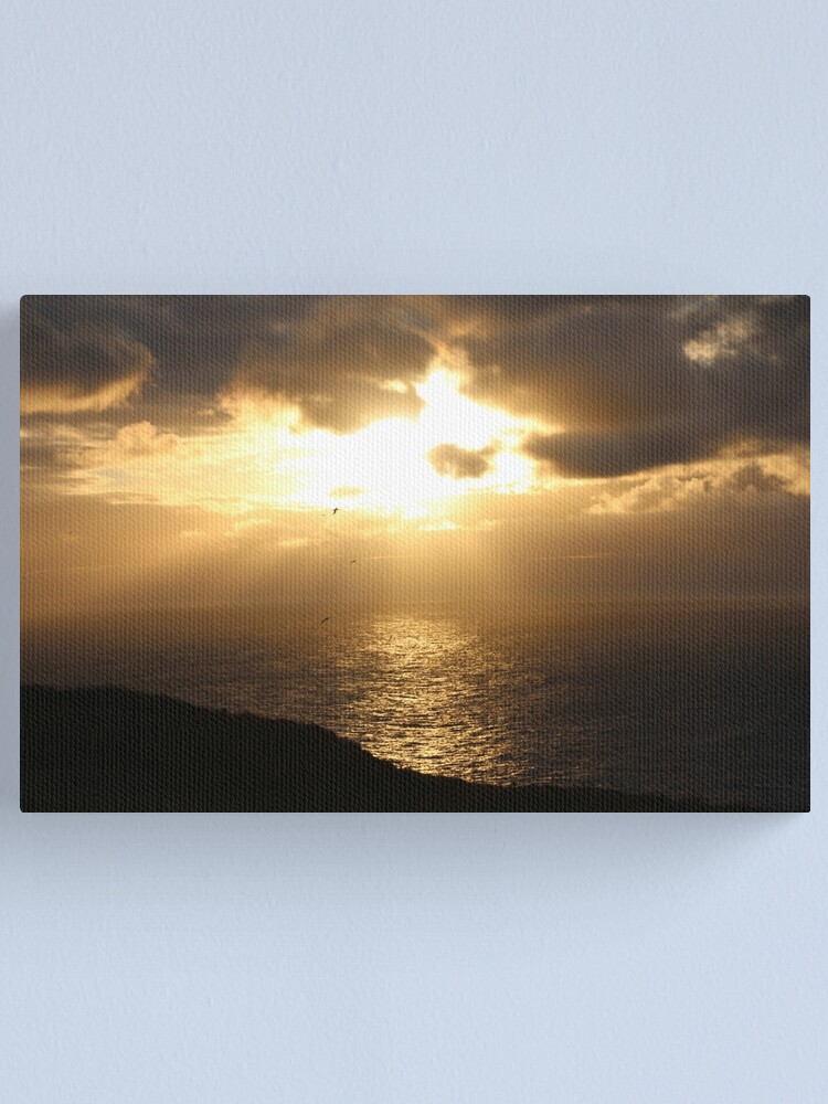 Alternate view of Troup sunset Canvas Print
