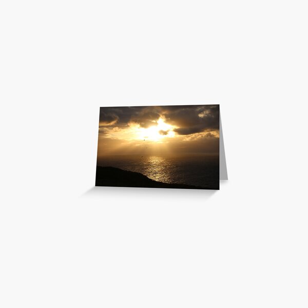 Troup sunset Greeting Card