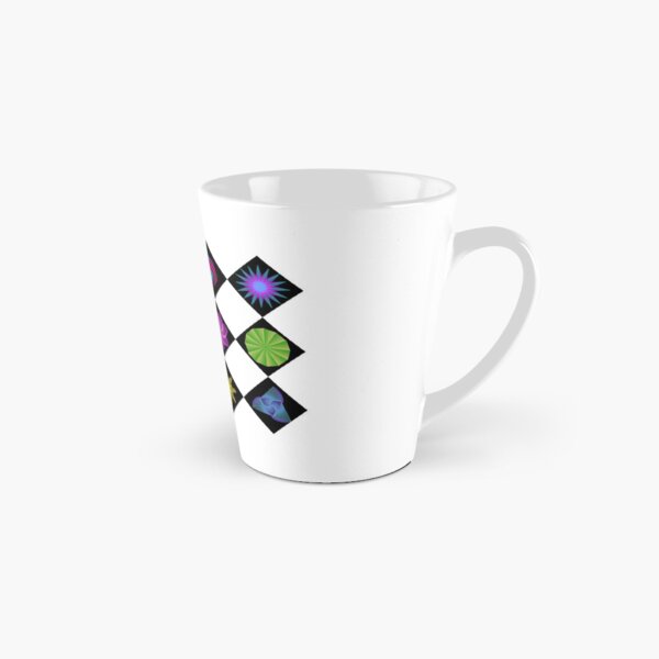 Beautiful colorful geometric rhombus shapes Tall Mug