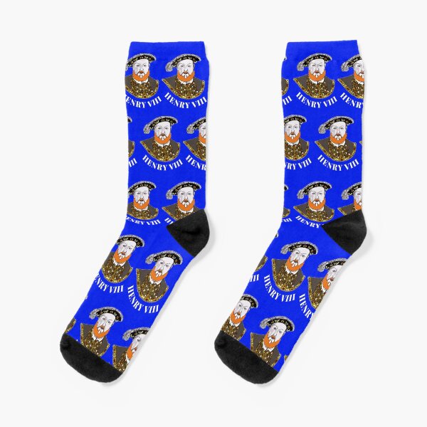 Henry VIII King of England The Tudors Monarchy British History Socks