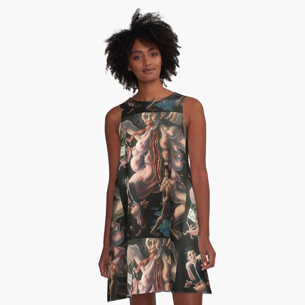 Item preview, A-Line Dress designed and sold by RetinalKandy.