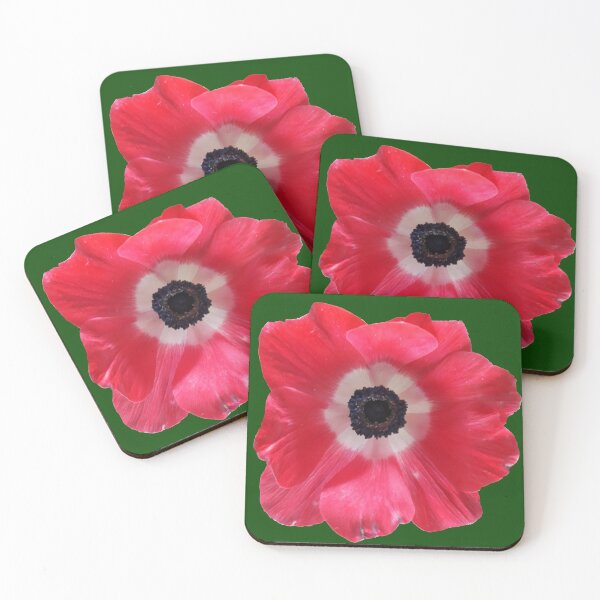 Item preview, Anemone Red Flower - Anémona Roja designed and sold by josesita.