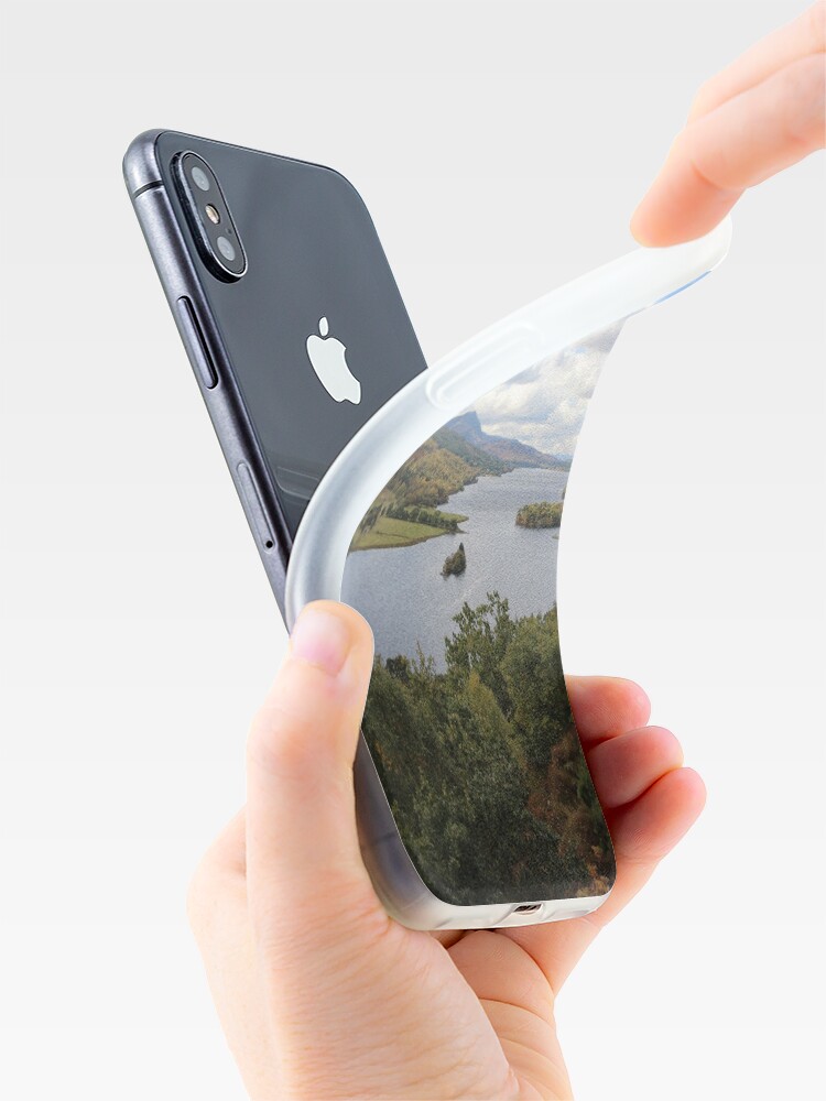 Alternate view of Queen's View iPhone Case