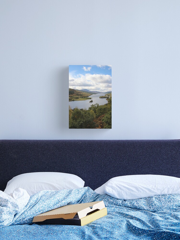 Canvas Print, Queen's View designed and sold by Fiona MacNab