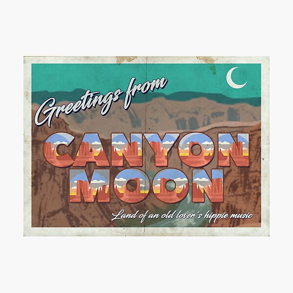 Postal Canyon Moon - Harry Styles Lámina fotográfica