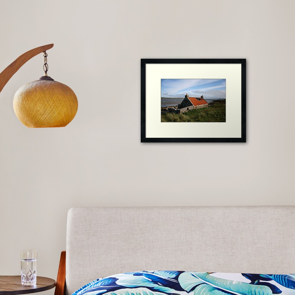 Rusty roof Framed Art Print
