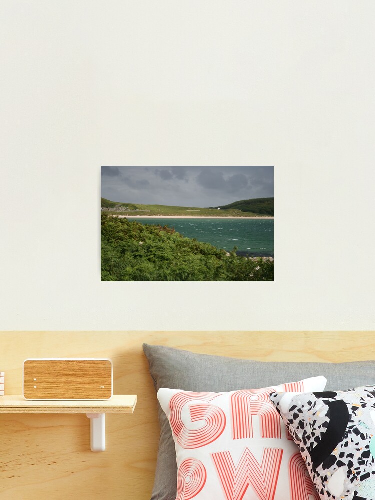 Thumbnail 1 of 3, Photographic Print, Blue-green sea designed and sold by Fiona MacNab.