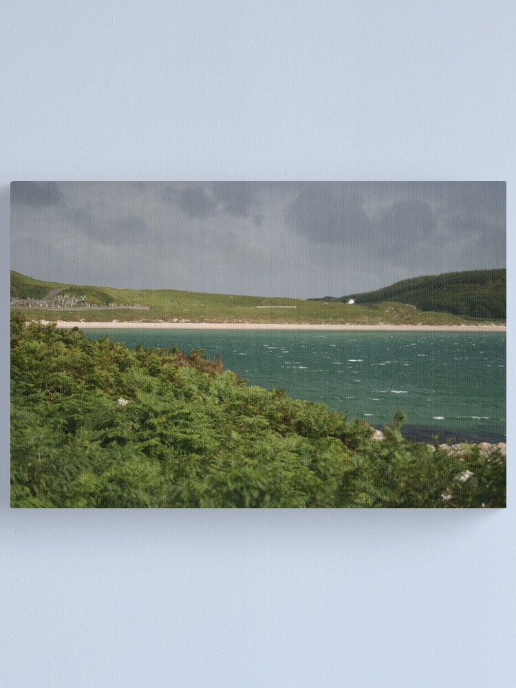 Alternate view of Blue-green sea Canvas Print