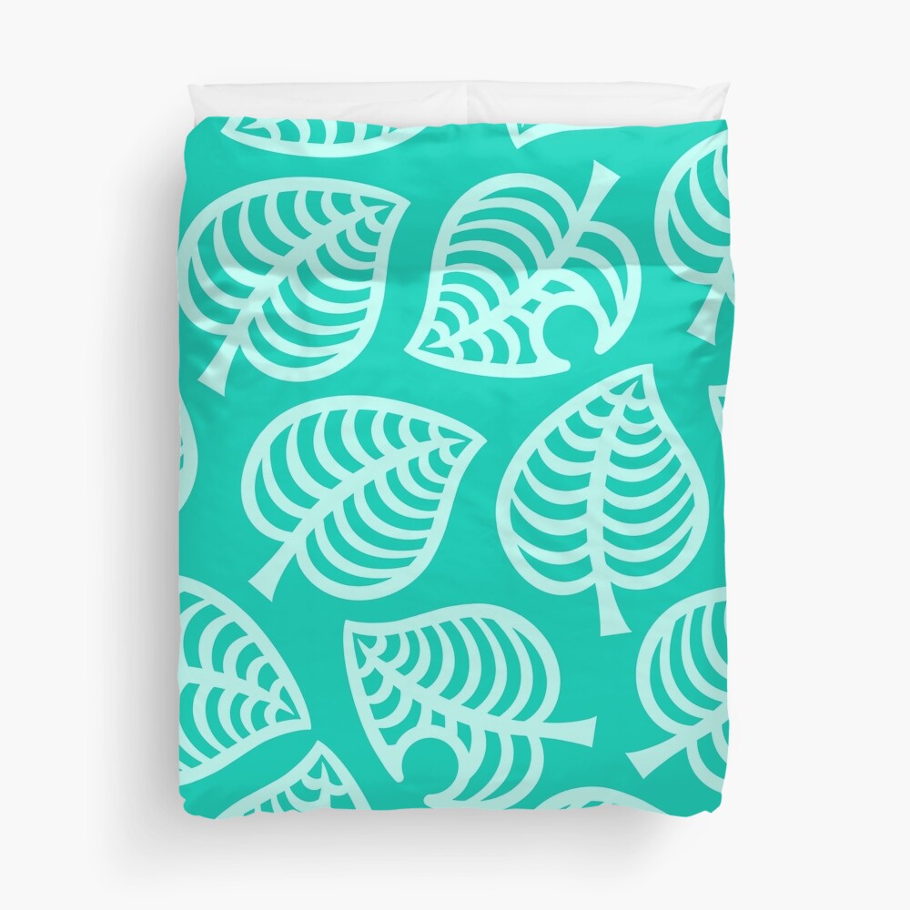 Big Nook Leaf Blue Duvet Cover
