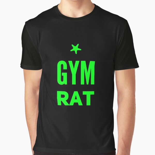  Gymrat GYM RAT Definition Gym Goers Healthy Lifestyle T-Shirt :  Clothing, Shoes & Jewelry