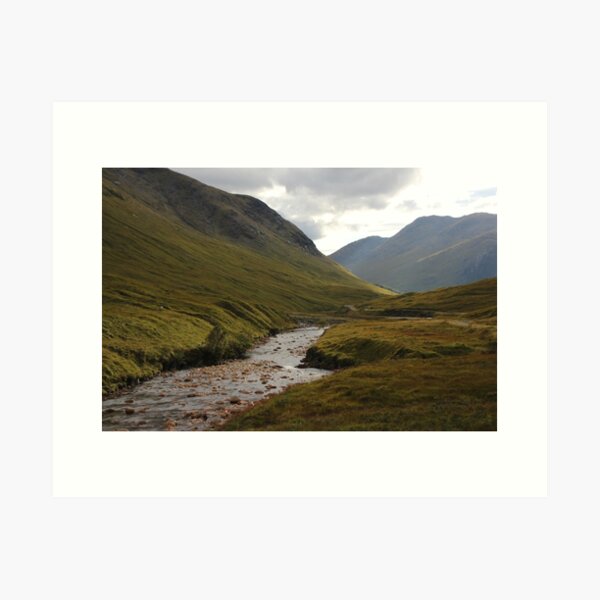 Glen Etive Art Print
