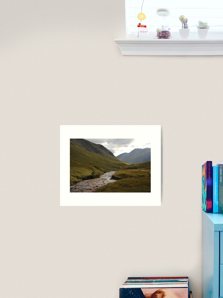 Thumbnail 2 of 3, Art Print, Glen Etive designed and sold by orcadia.