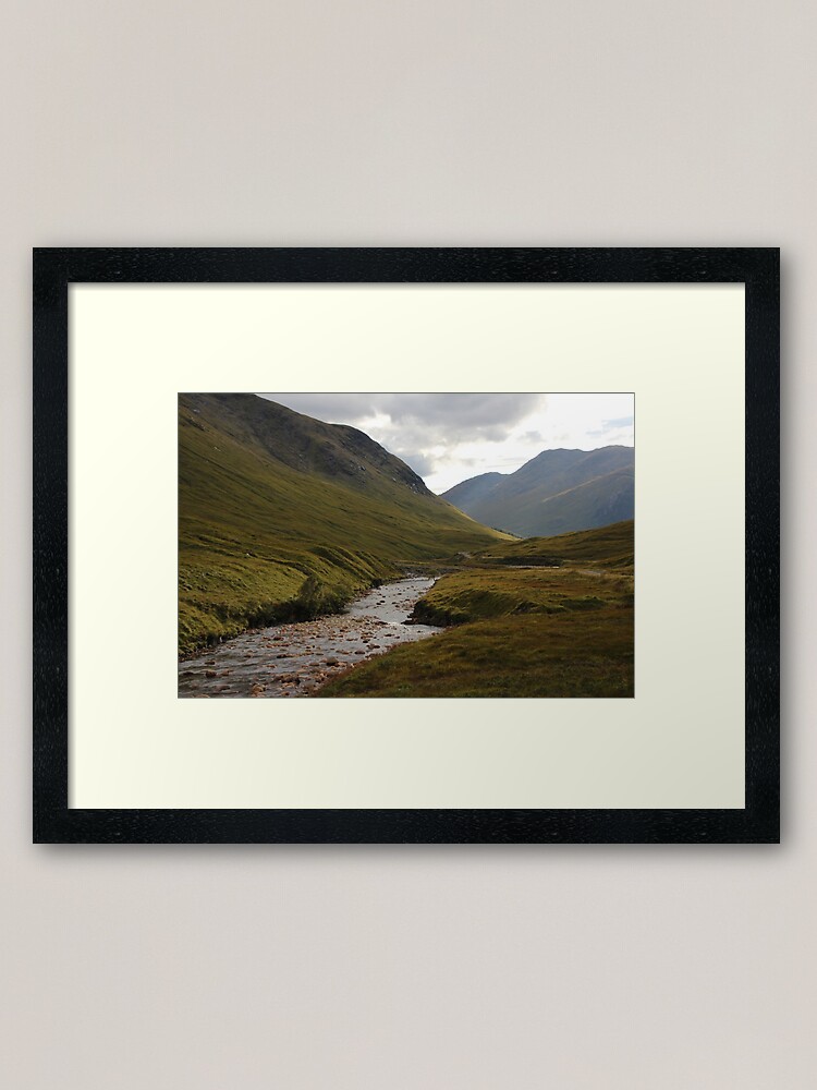 Alternate view of Glen Etive Framed Art Print