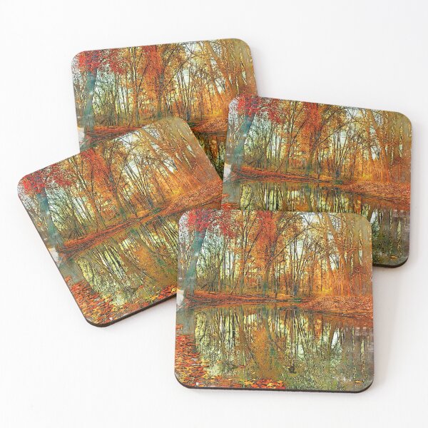 Item preview, Autumn Foresty Drive Sycamore designed and sold by ColortrixArt.