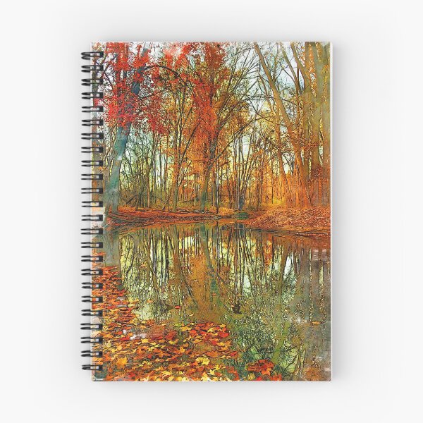 Item preview, Autumn Foresty Drive Sycamore designed and sold by ColortrixArt.